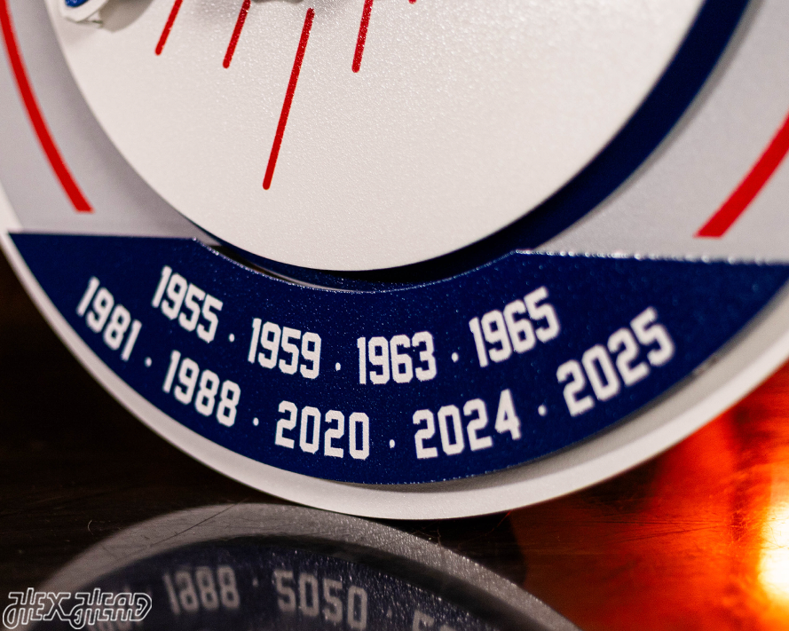 Los Angeles Dodgers DYNASTY Updated 2025 REPLACEMENT Plate ( for Last years Dynasty)