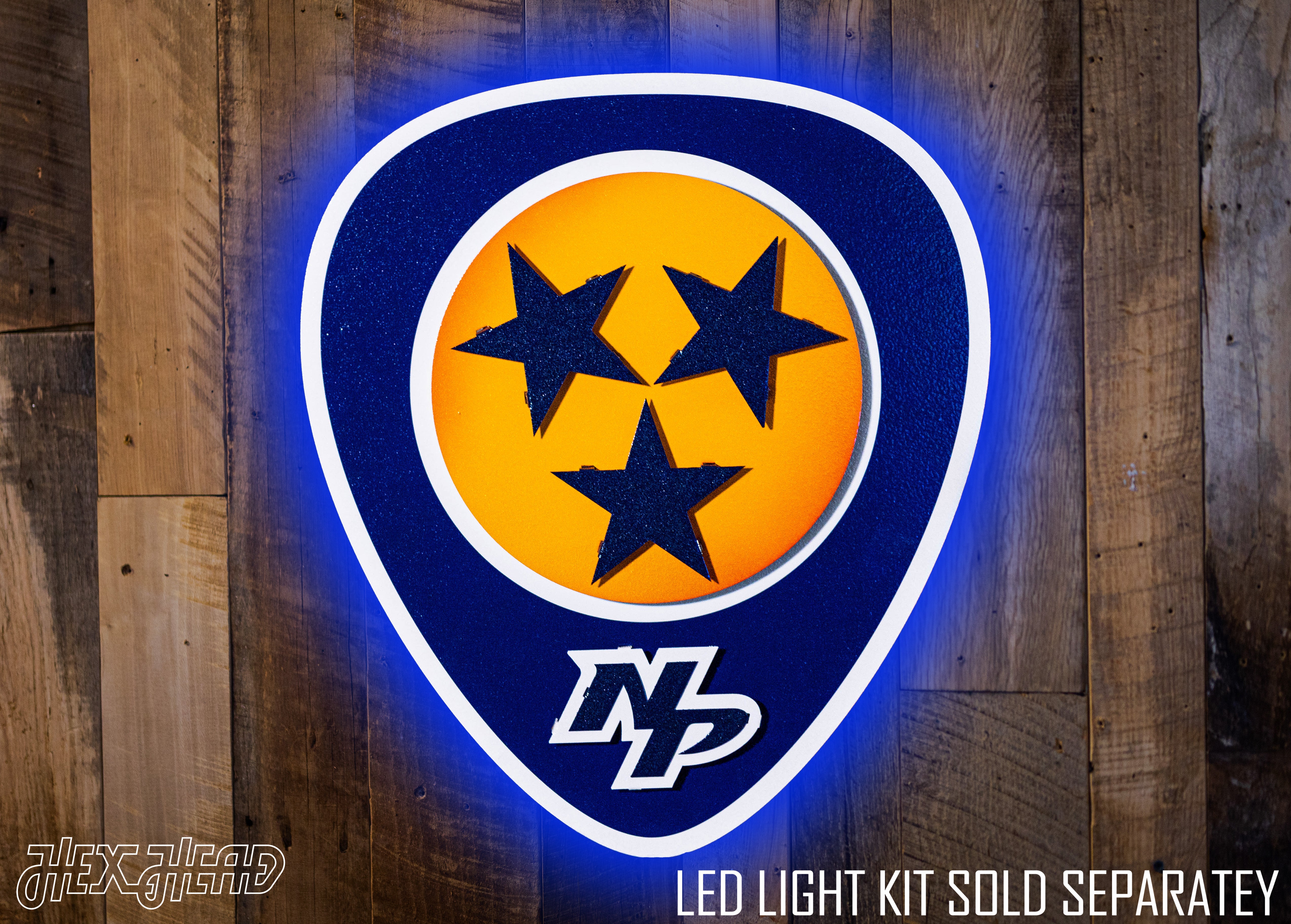 Nashville Predators 3D Vintage Metal Wall Art
