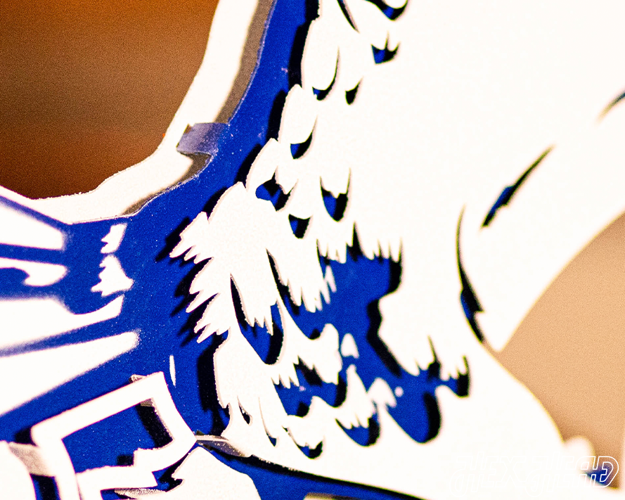 Air Force Academy Vintage Falcon Mascot Metal Wall Art