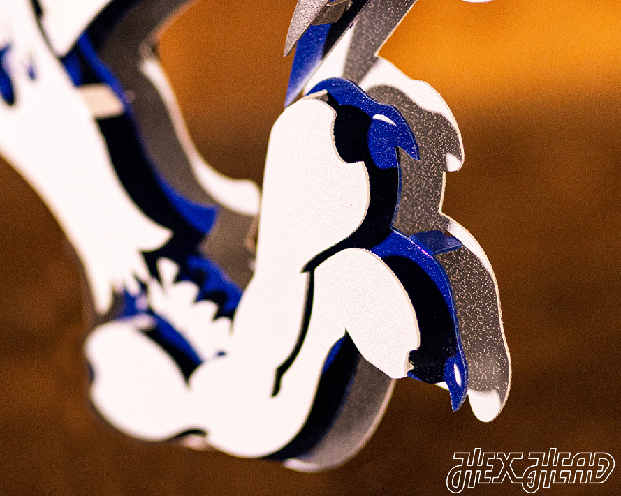 Air Force Academy Vintage Falcon Mascot Metal Wall Art