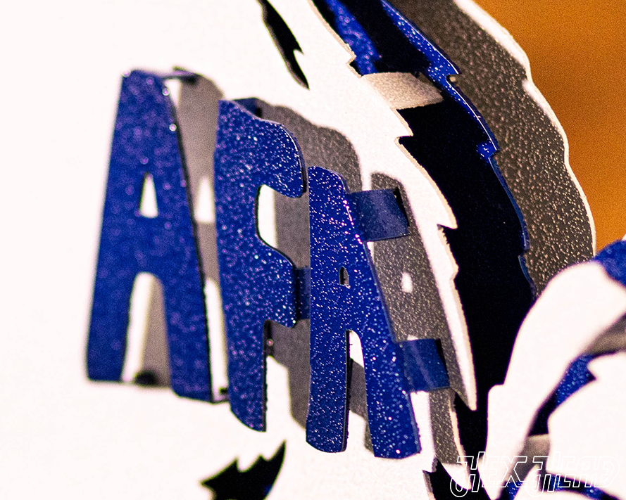 Air Force Academy Vintage Falcon Mascot Metal Wall Art