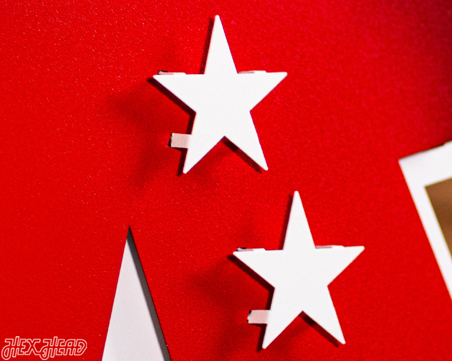 American Football Conference 3D Vintage Metal Wall Art