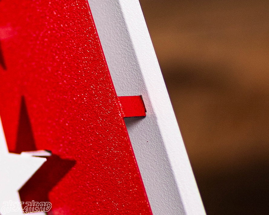 American Football Conference 3D Vintage Metal Wall Art