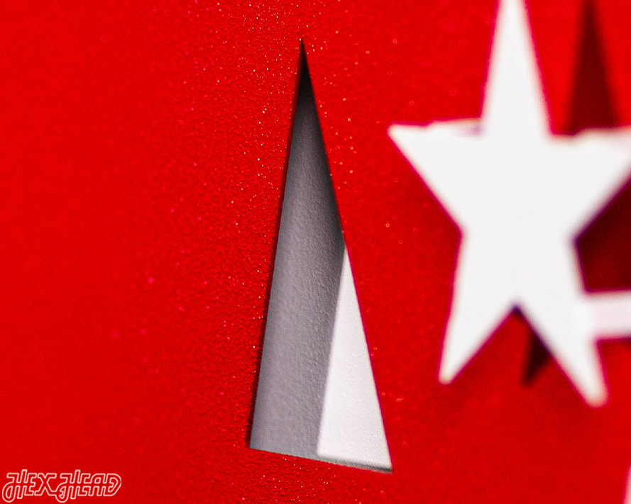 American Football Conference 3D Vintage Metal Wall Art