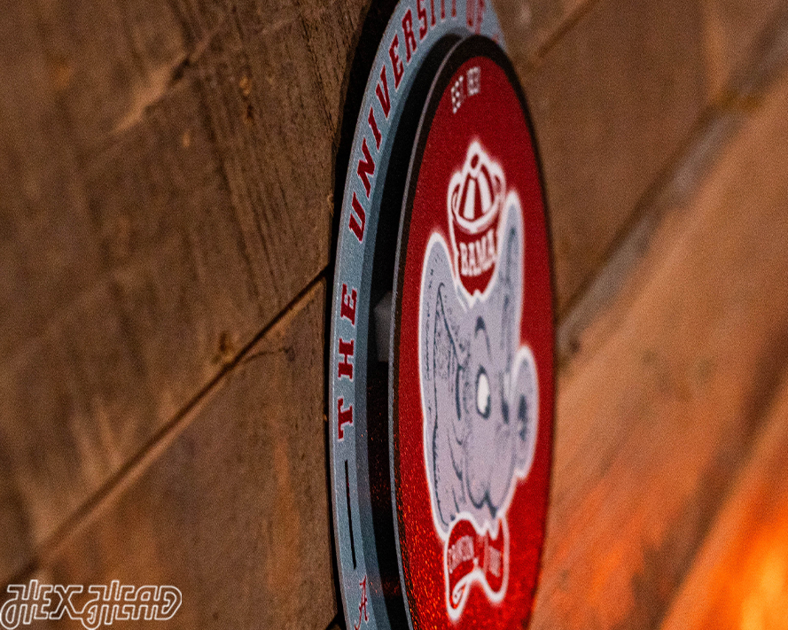 Alabama Crimson Tide "Double Play" On the Shelf or on the Wall Art