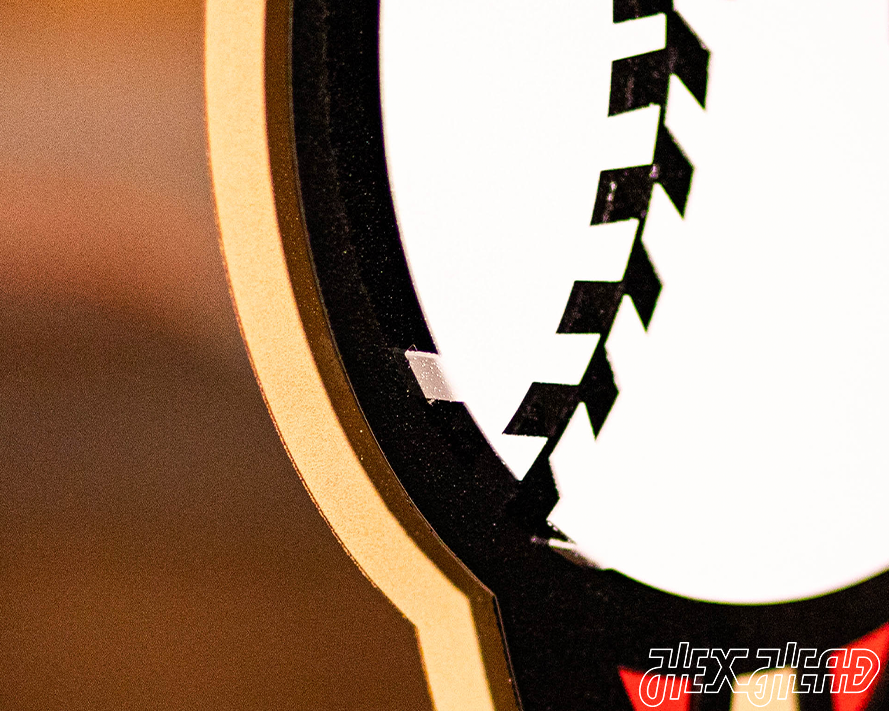 CLOSE OUT - Arizona Diamondbacks Mascot 3D Metal Wall Art