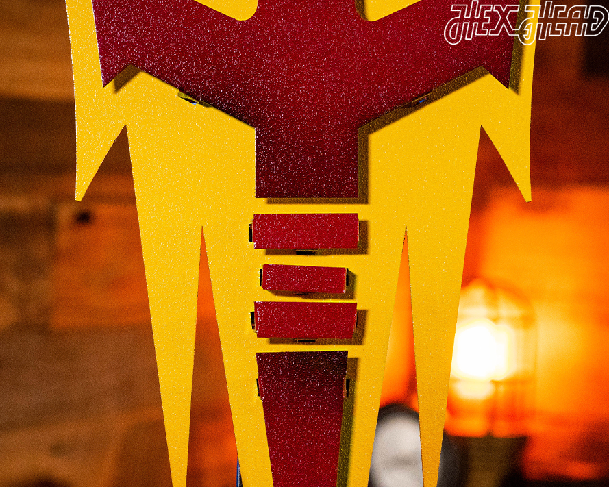 Arizona State Pitchforks 3D Vintage Metal Wall Art