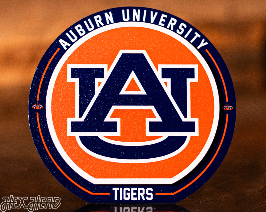 Auburn Tigers "Double Play" On the Shelf or on the Wall Art