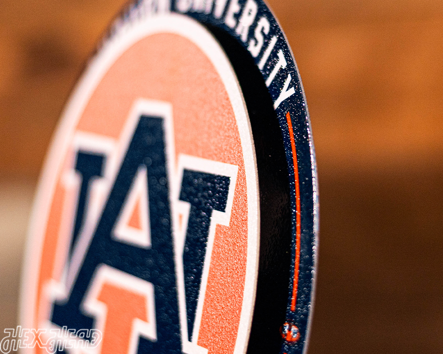 Auburn Tigers "Double Play" On the Shelf or on the Wall Art