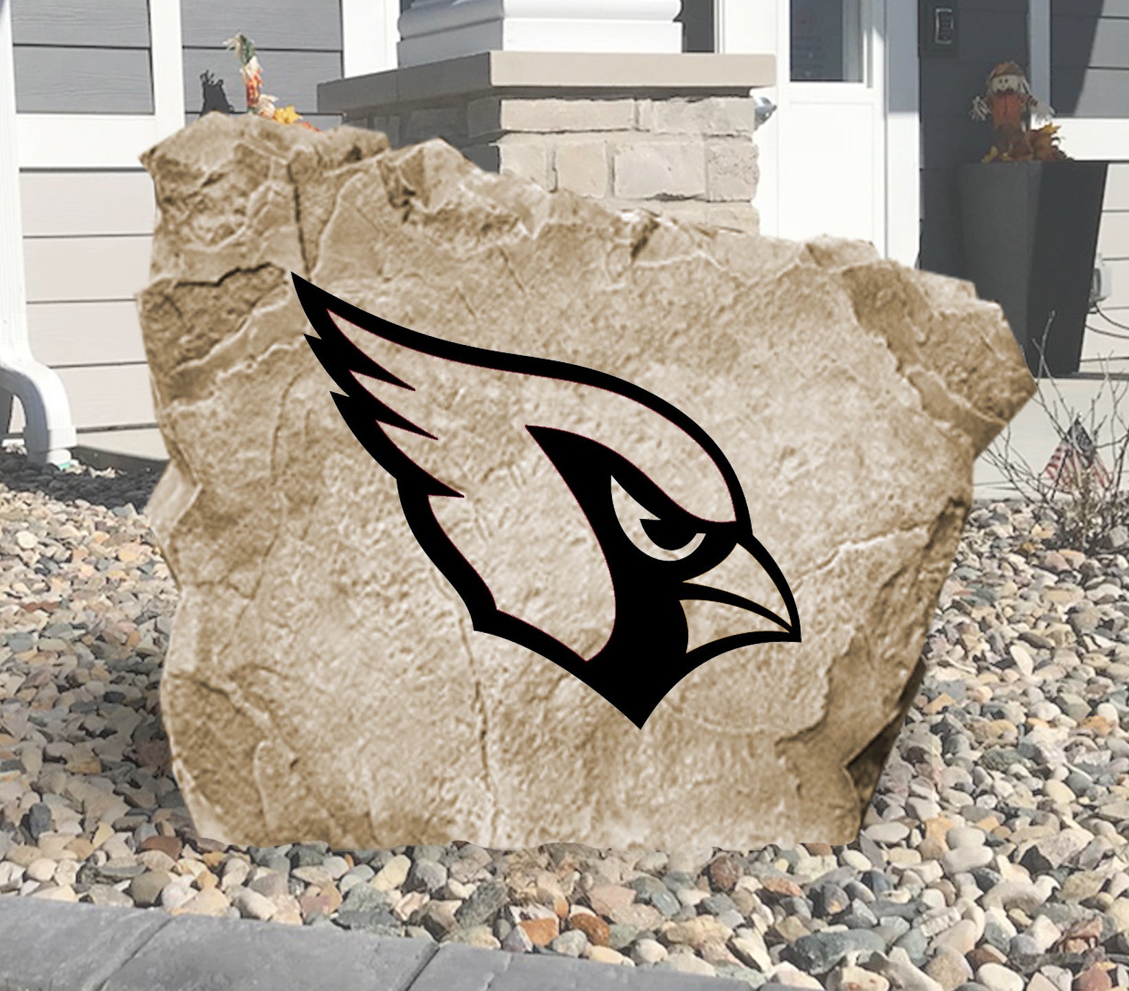 Arizona Cardinals Design-A-Stone Landscape Art