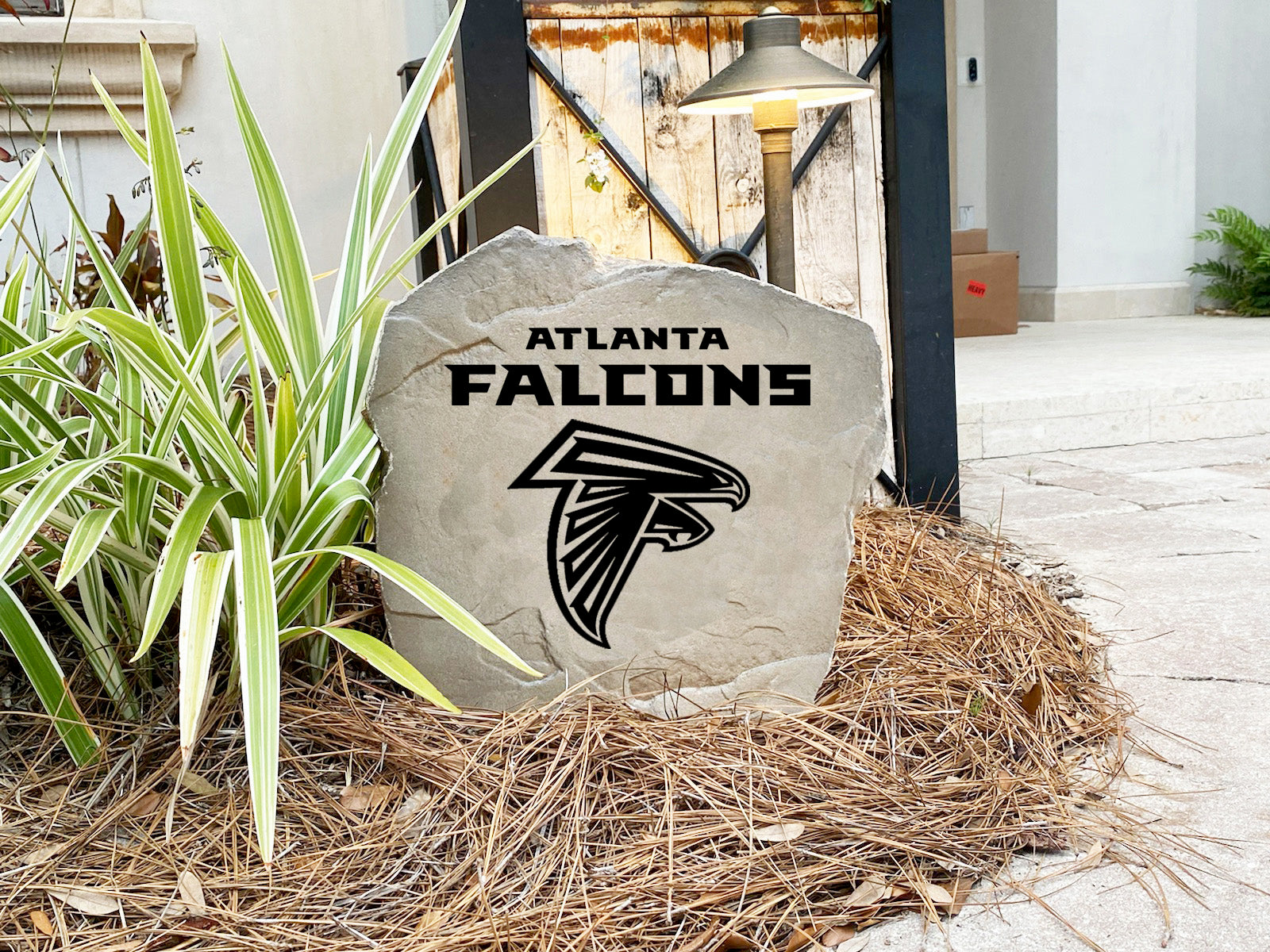 Atlanta Falcons Design-A-Stone Landscape Art