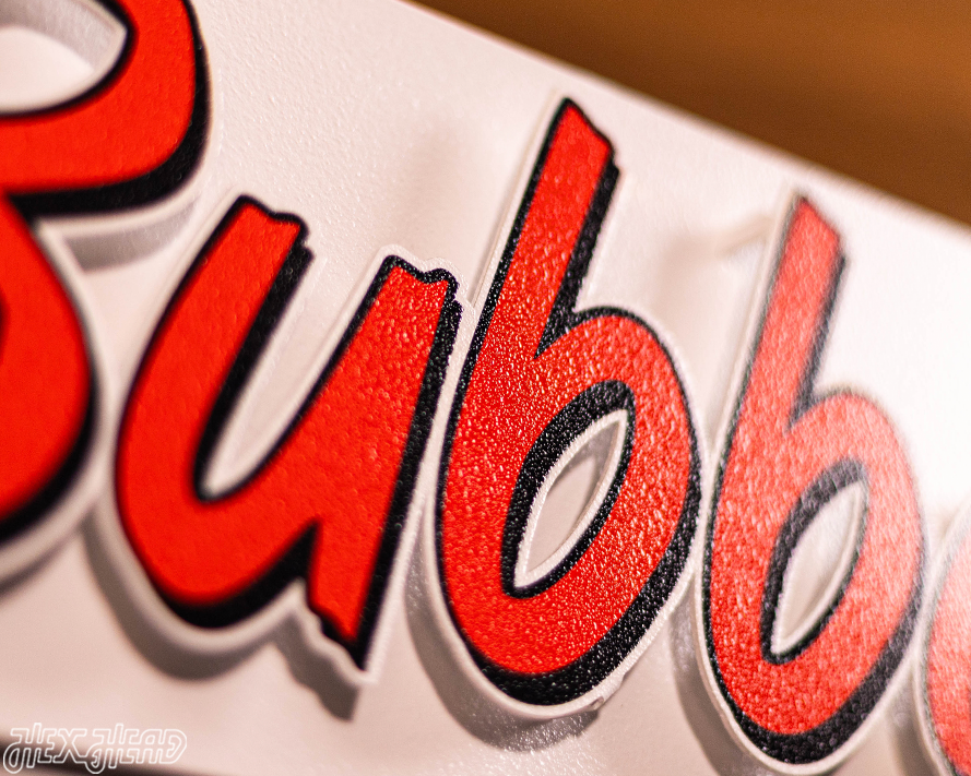 Bubba's 33 3D Metal Wall Art