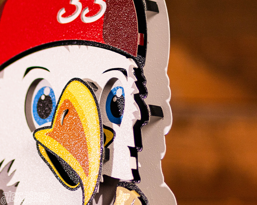 Bubba's 33 Eagle 3D Metal Wall Art