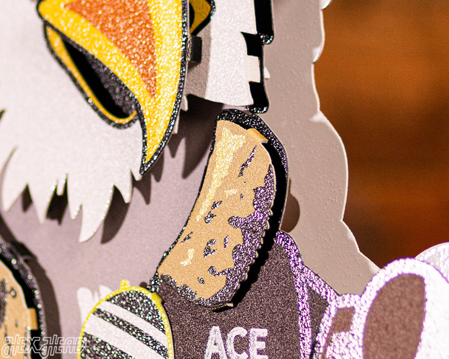 Bubba's 33 Eagle 3D Metal Wall Art