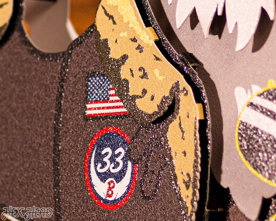 Bubba's 33 Eagle 3D Metal Wall Art