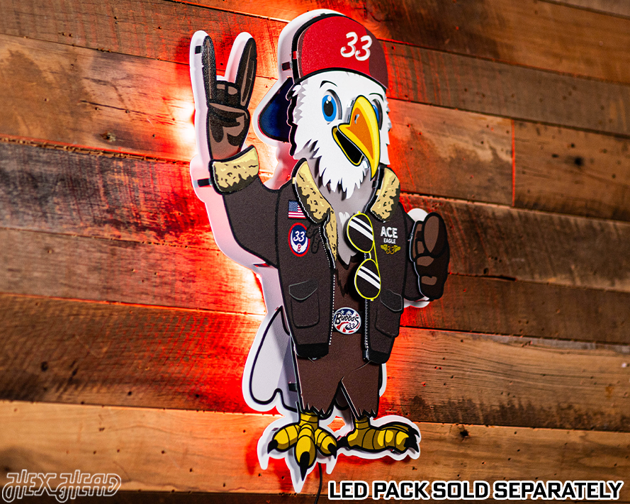 Bubba's 33 Eagle 3D Metal Wall Art