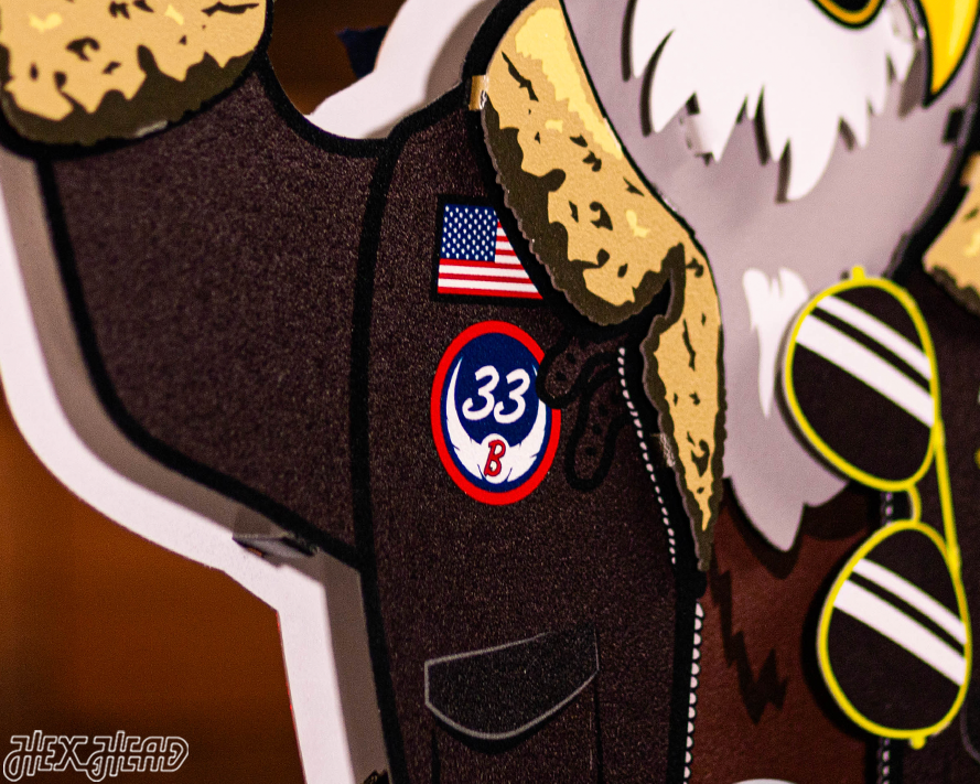 Bubba's 33 Eagle 3D Metal Wall Art