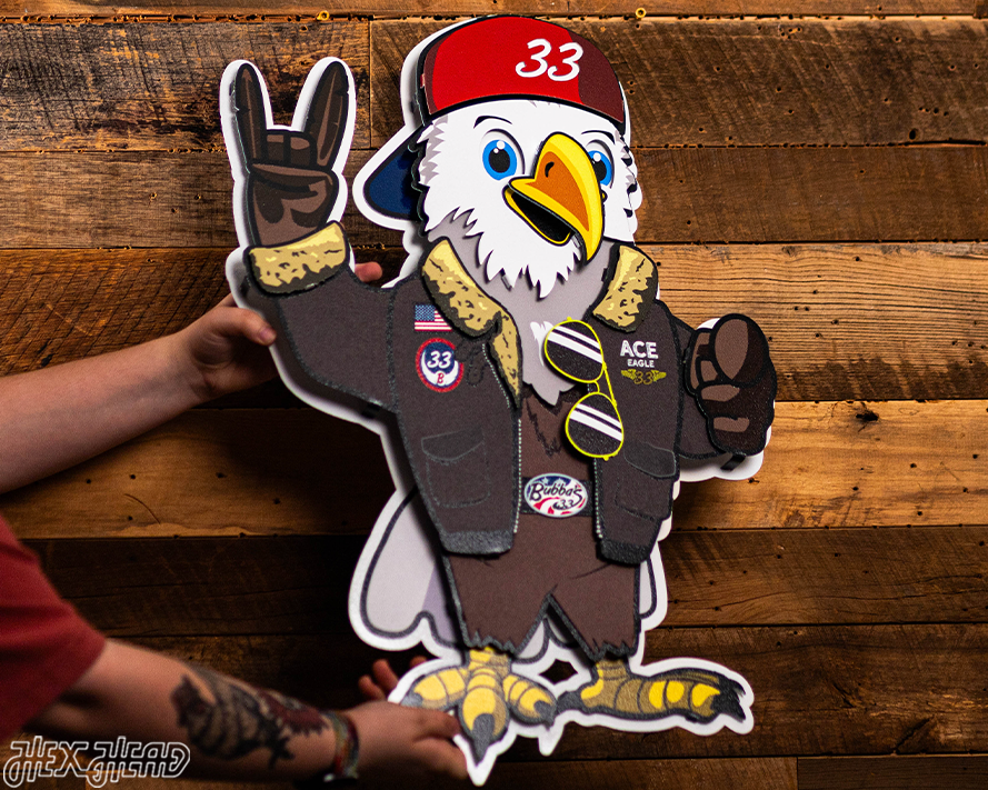 Bubba's 33 Eagle 3D Metal Wall Art
