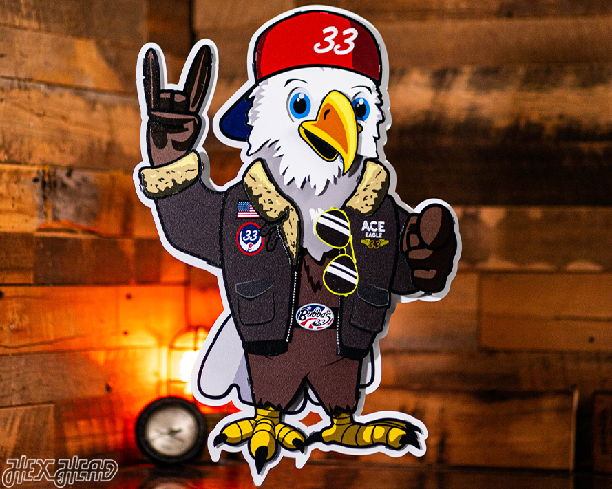 Bubba's 33 Eagle 3D Metal Wall Art