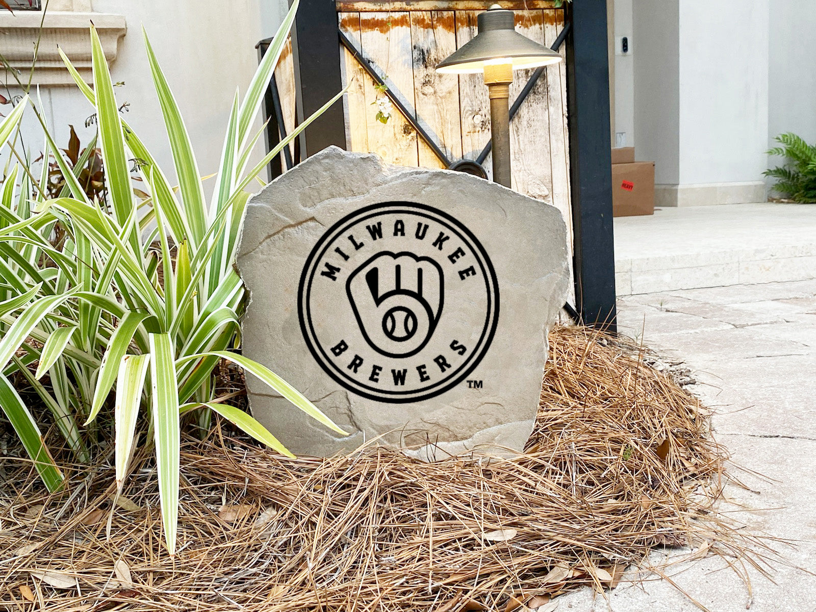 Milwaukee Brewers Design-A-Stone Landscape Art