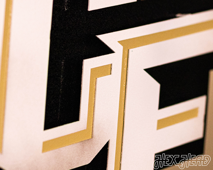 Central Florida Knights "UCF" 3D Metal Wall Art