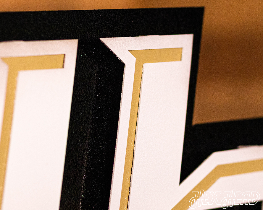 Central Florida Knights "UCF" 3D Metal Wall Art