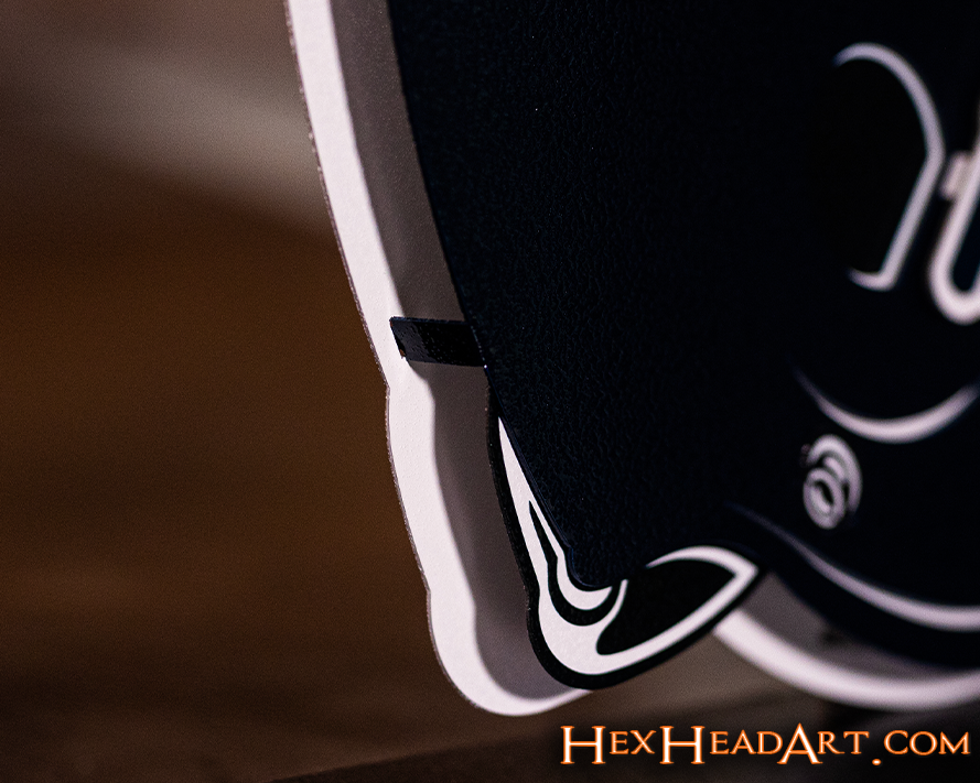 Chicago Bears BLITZ Collection - 8 Layer Helmet 3D Vintage Metal Wall Art