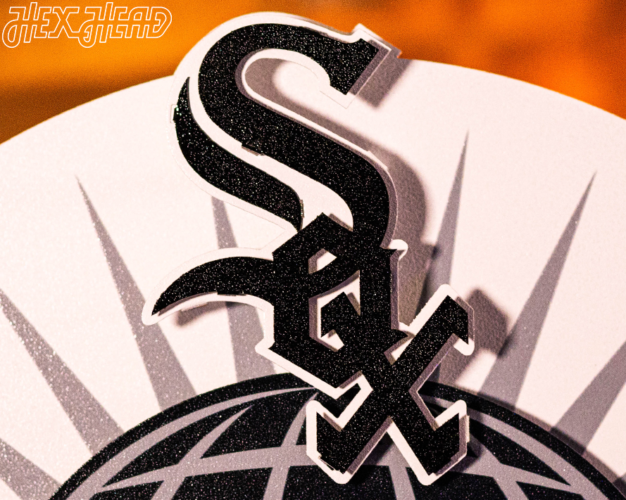 Chicago White Sox 2005 WORLD SERIES CHAMPIONS 3D Metal Wall Art