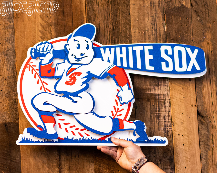 Chicago White Sox "1948" 3D vintage Metal Wall Art