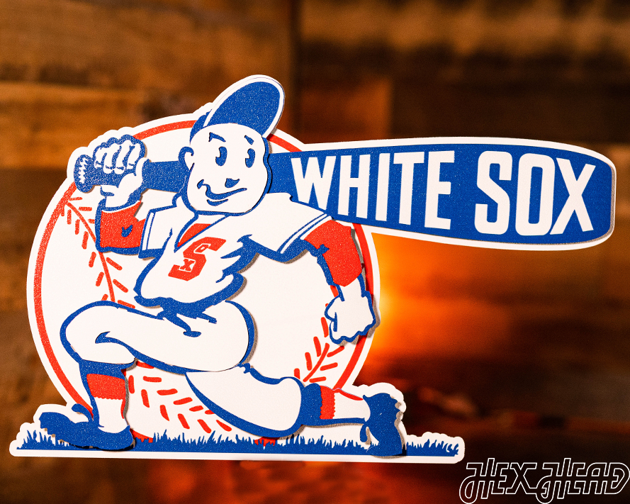Chicago White Sox "1948" 3D vintage Metal Wall Art
