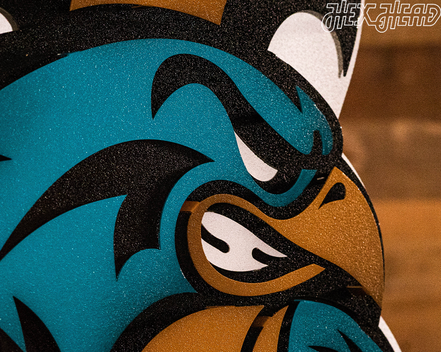 Coastal Carolina Chanticleers 3D Vintage Metal Wall Art