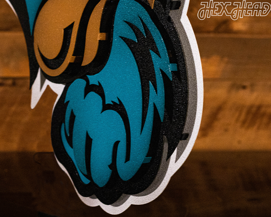 Coastal Carolina Chanticleers 3D Vintage Metal Wall Art