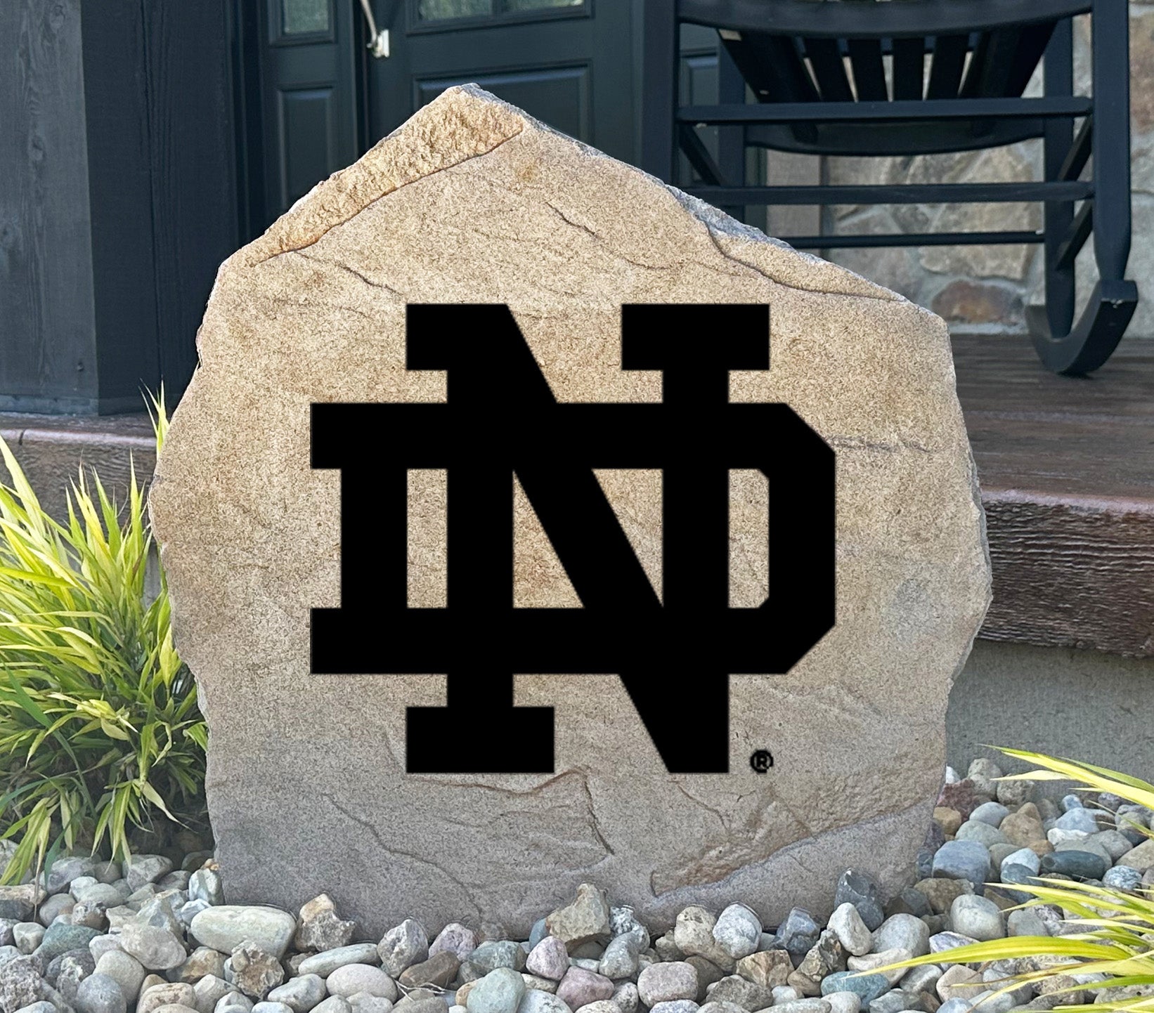 Notre Dame Fighting Irish Design-A-Stone Landscape Art