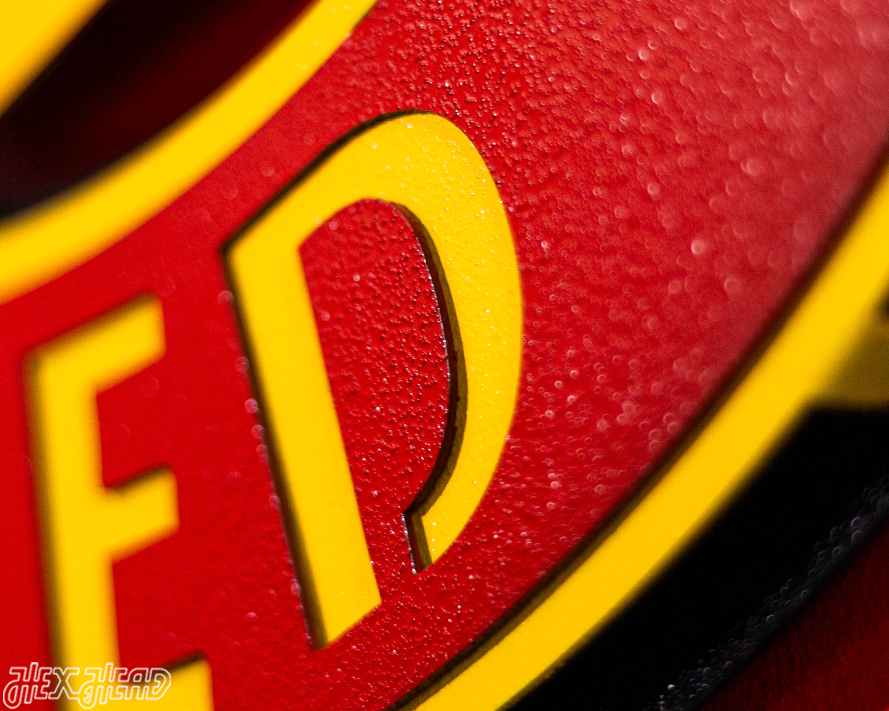 Manchester United FC 3D Vintage Metal Wall Art