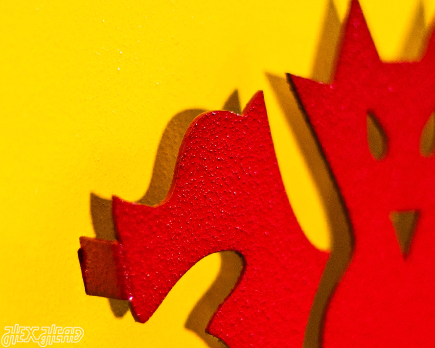 Manchester United FC 3D Vintage Metal Wall Art