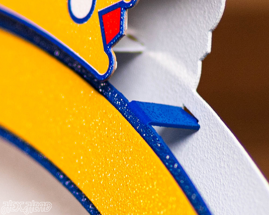 Real Madrid CF 3D Vintage Metal Wall Art