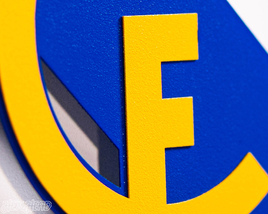 Real Madrid CF 3D Vintage Metal Wall Art