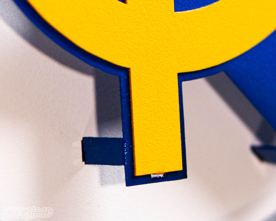 Real Madrid CF 3D Vintage Metal Wall Art