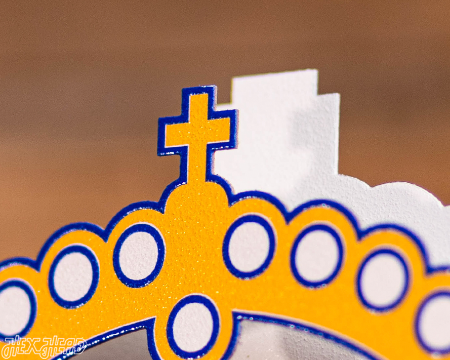 Real Madrid CF 3D Vintage Metal Wall Art