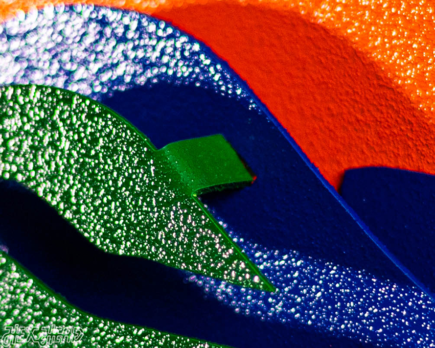 Florida Gators "GATOR HEAD" 3D Vintage Metal Wall Art