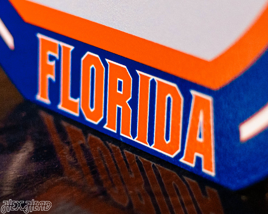 VARSITY Collection- 2025 National Champs SINGLE Layer Florida Gators Metal Wall Art