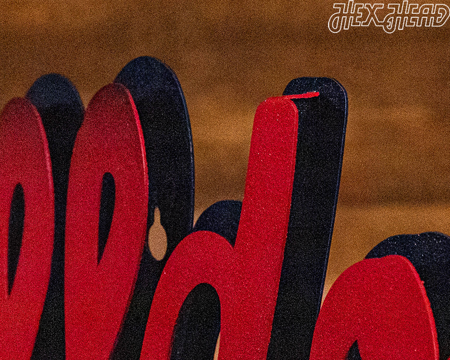 Fresno State Script "Bulldogs" 3D Vintage Metal Wall Art