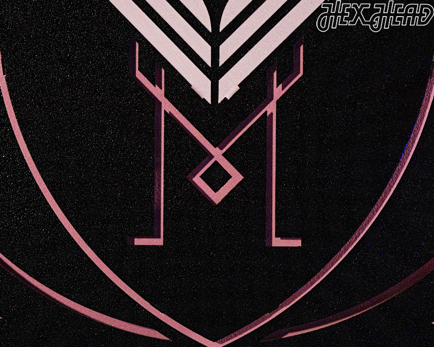 CLOSE OUT - Inter Miami CF 3D Vintage Metal Wall Art