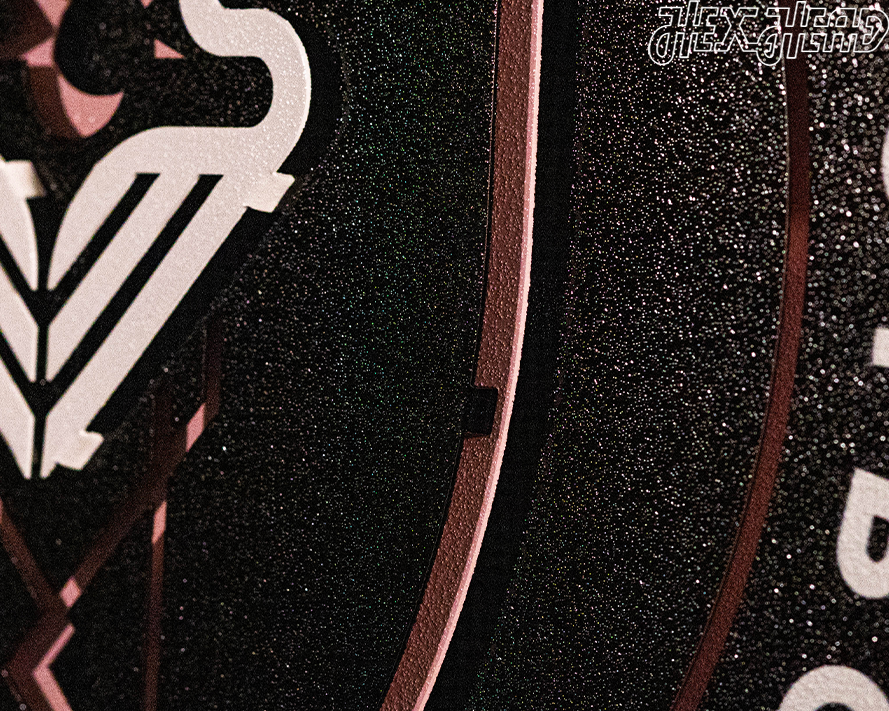 CLOSE OUT - Inter Miami CF 3D Vintage Metal Wall Art