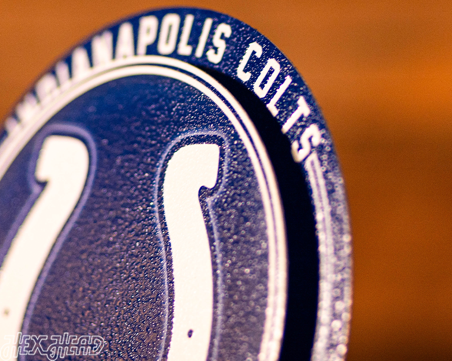 Indianapolis Colts "Double Play" On the Shelf or on the Wall Art