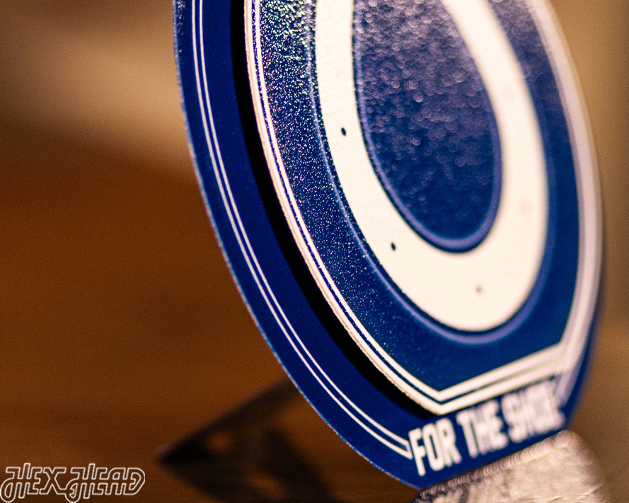 Indianapolis Colts "Double Play" On the Shelf or on the Wall Art