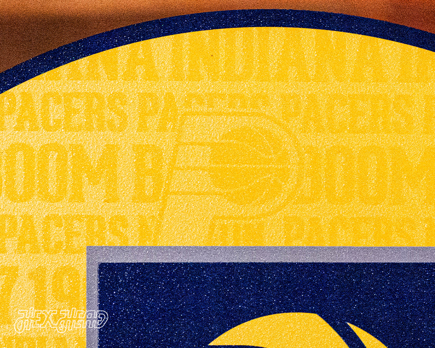 Indiana Pacers CRAFT SERIES 3D Embossed Metal Wall Art