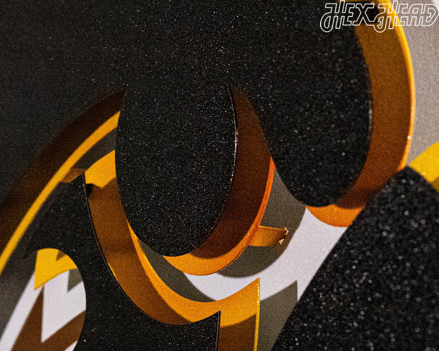 Iowa Hawkeyes Mascot with "HAWKEYES" 3D Metal Wall Art