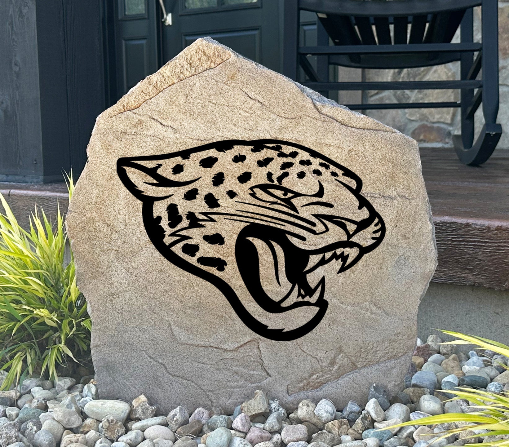Jacksonville Jaguars Design-A-Stone Landscape Art