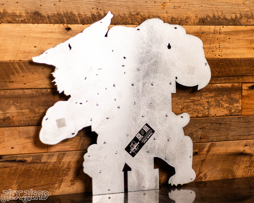 Kentucky "Wildcat over UK" 1989-94, 3D Vintage Metal Wall Art